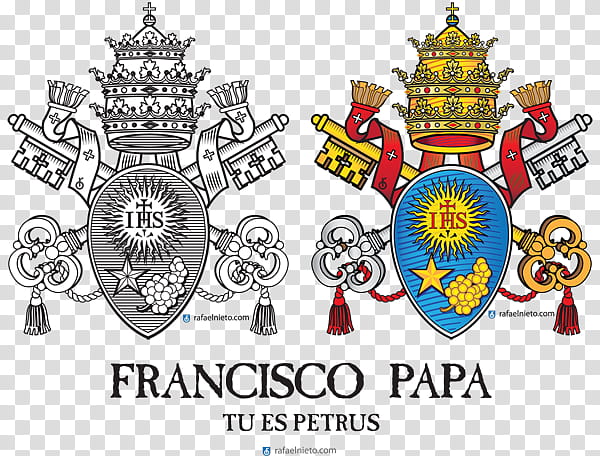 City Logo, Coat Of Arms Of Pope Francis, Vatican City, Crest, Papal Regalia And Insignia, Escutcheon, Papal Coats Of Arms, Badges transparent background PNG clipart