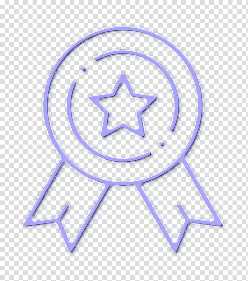 Medal icon Digital Marketing icon Reward icon, Symbol, Logo, Electric Blue transparent background PNG clipart
