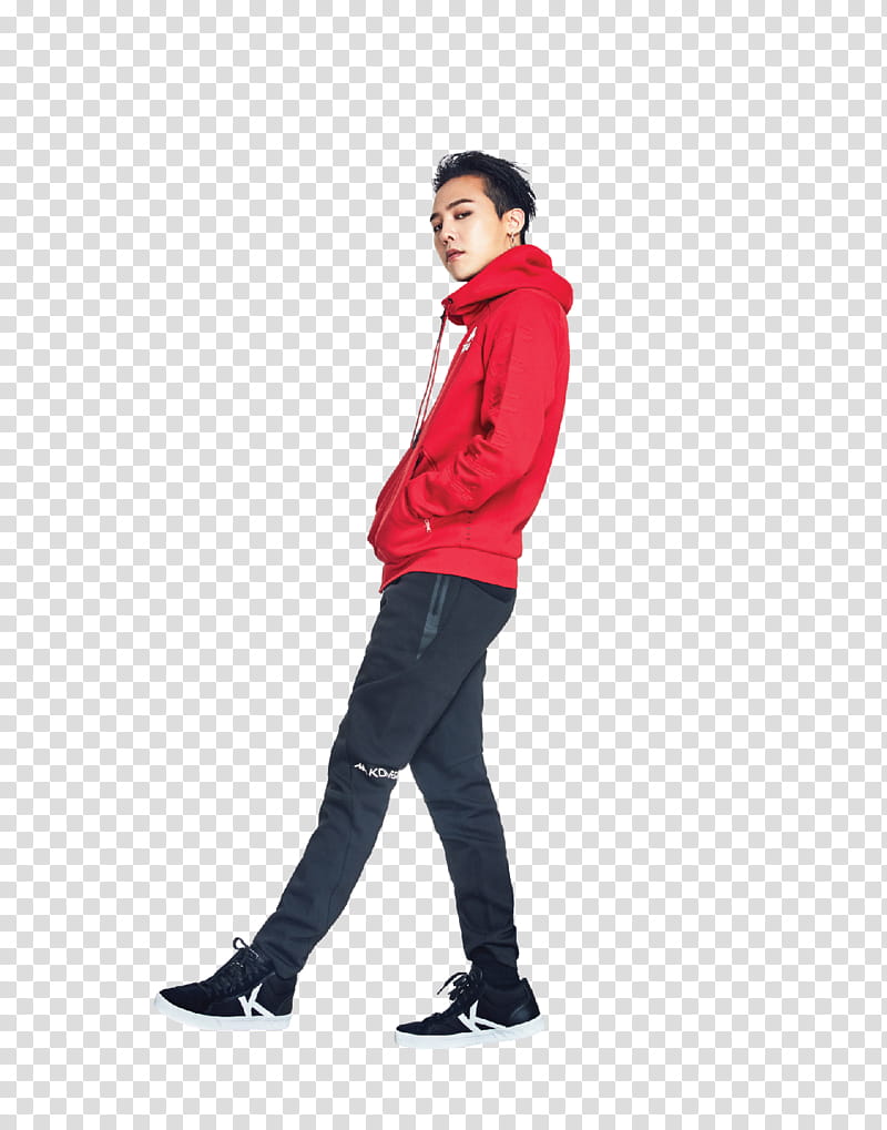 G Dragon KAPPA P, man putting his hands inside of hoodies pocket ...