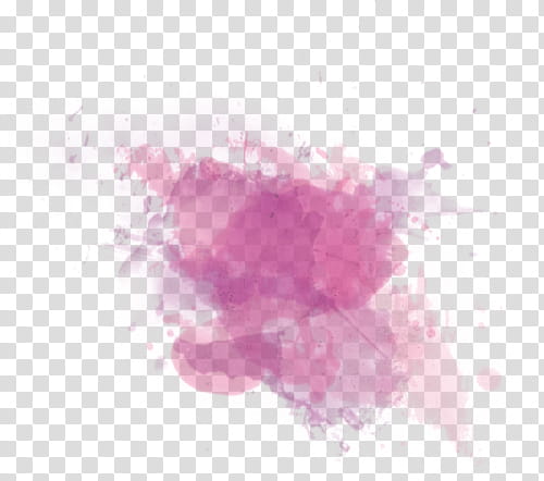 Pink Watercolor Splatter PNG Clipart​