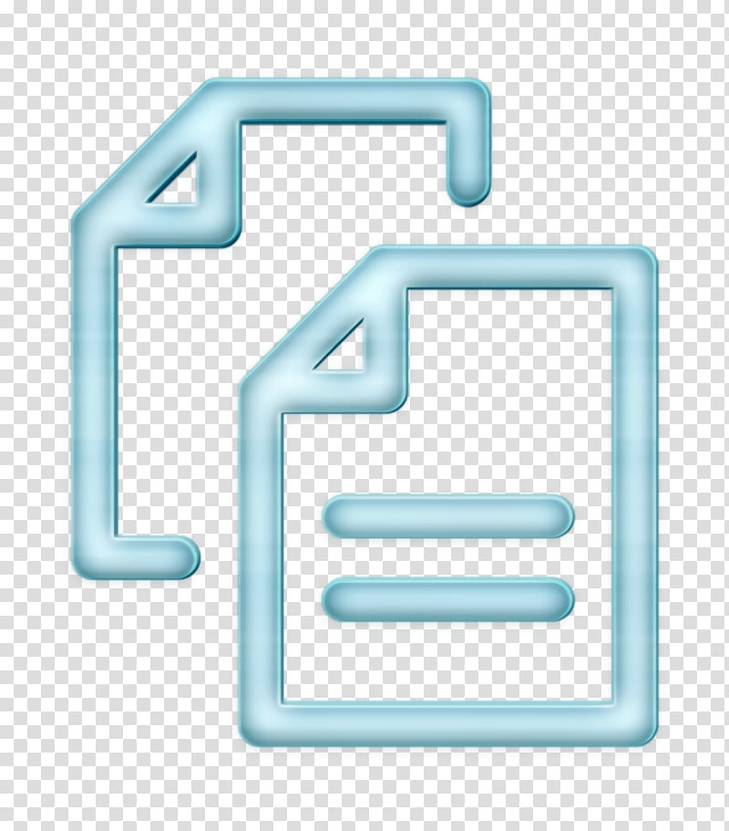 app icon basic icon files icon, Interface Icon, Ui Icon, Ux Icon, Text, Line, Turquoise, Rectangle transparent background PNG clipart
