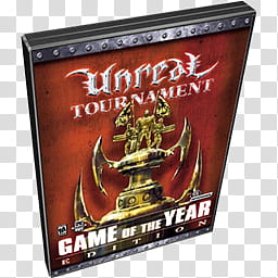 PC Games Dock Icons v , Unreal Tournament Game of the Year Edition transparent background PNG clipart