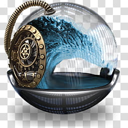 Sphere   , wave illustration transparent background PNG clipart