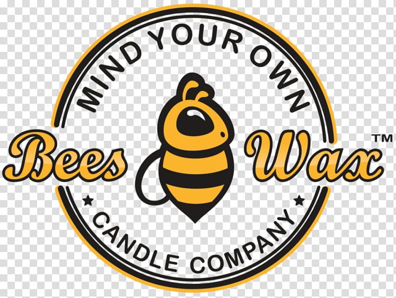 Bee, Beeswax, Logo, Candle, Happiness, Smiley, Mind, Yellow transparent background PNG clipart