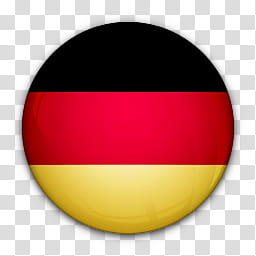 World Flag Icons, round Germany flag art transparent background PNG clipart