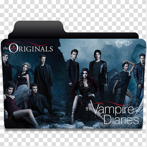 The Vampire Diaries and The Originals Folder, TVD & TO icon transparent background PNG clipart