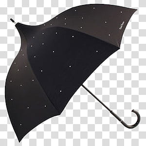 , black and white polka-dot print umbrella transparent background PNG clipart