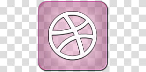 Glass Social Icons, dribbble transparent background PNG clipart thumbnail