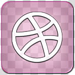 Glass Social Icons, dribbble transparent background PNG clipart Glass Social Icons, dribbble transparent background PNG clipart
