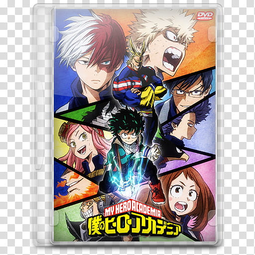 Boku no Hero Academia Series transparent background PNG clipart