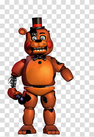 Freetoedit Fnaf Withered Freddy Head, HD Png Download , Transparent Png  Image - PNGitem