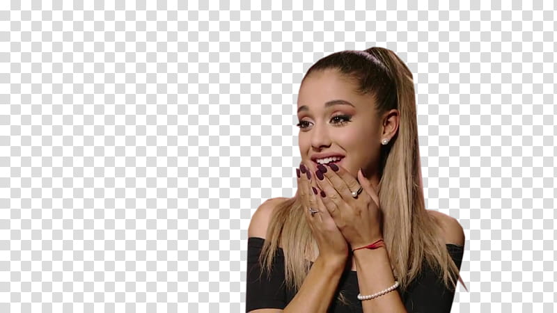 Ariana Grande, smiling Ariana Grande transparent background PNG clipart