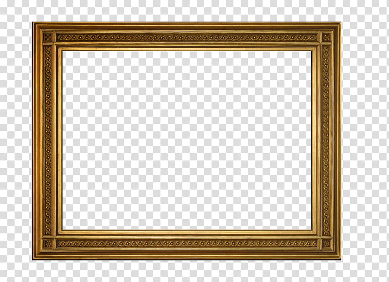 Frame , brown wooden framed wall mirror transparent background PNG clipart