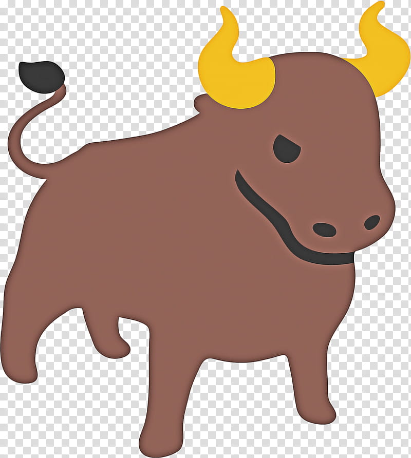 Dog, Cattle, Ox, Character, Snout, Bovine, Cartoon, Bull transparent background PNG clipart