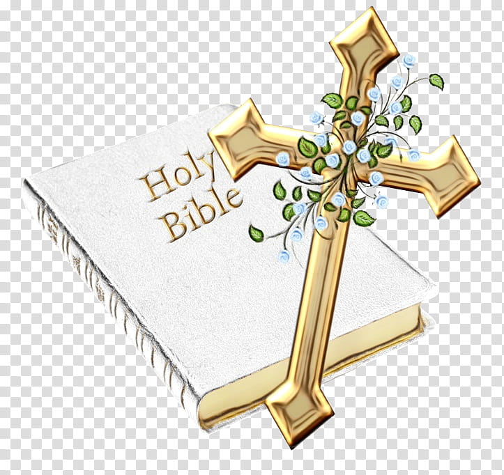 holy bible and cross clipart