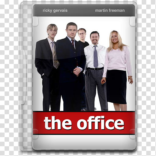 TV Show Icon , The Office (UK), The Office movie disc case transparent background PNG clipart