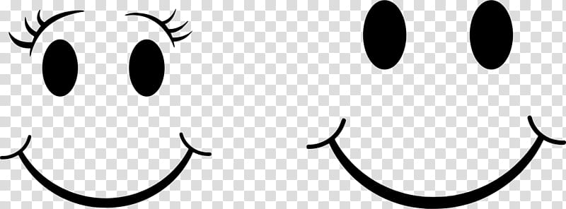 Emoji Black And White, Emoticon, Smiley, Face, Female, Happiness, Online Chat, Facial Expression transparent background PNG clipart