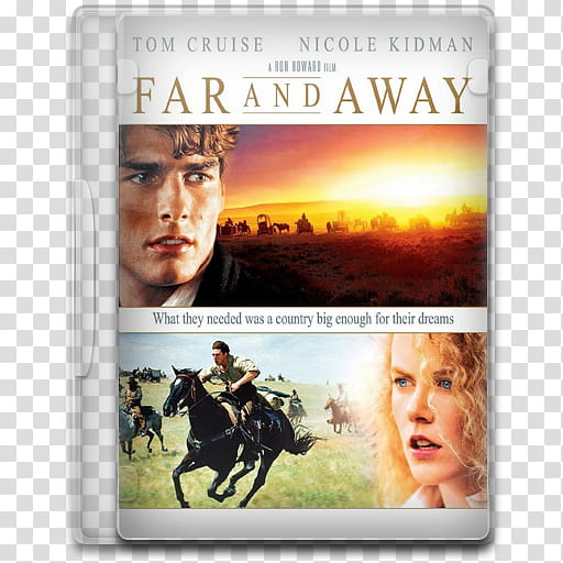 Movie Icon , Far and Away, Far and Away movie case transparent background PNG clipart