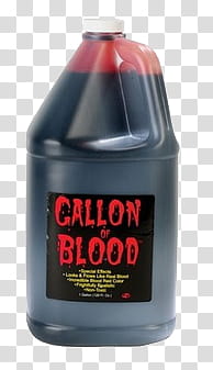 AESTHETIC GRUNGE, Gallon Of Blood plastic bottle illustration transparent background PNG clipart