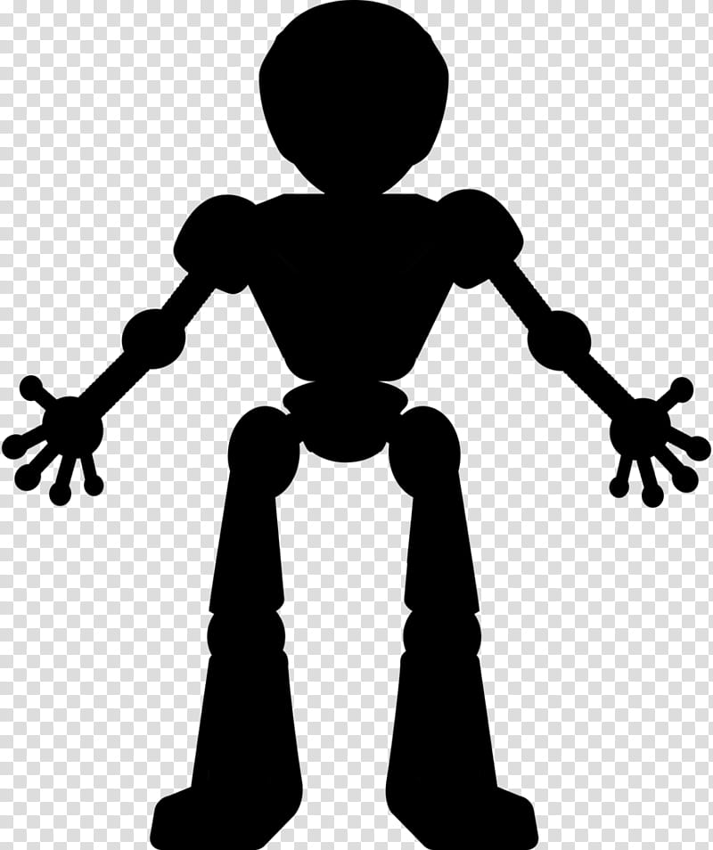 Robot, Humanoid Robot, Robotic Arm, Technology, Silhouette, Machine, Balance transparent background PNG clipart