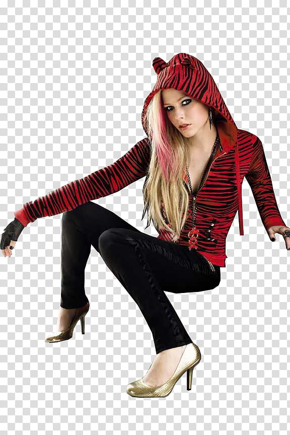 Avril Lavigne Shoot  transparent background PNG clipart