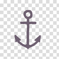 black anchor illustratin transparent background PNG clipart