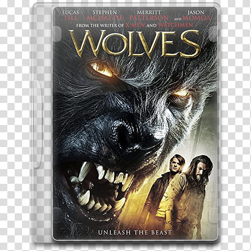 Movie Icon , Wolves, Wolves Unleash The Beast DVD case transparent background PNG clipart