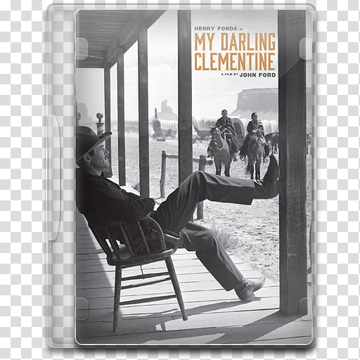 Movie Icon Mega , My Darling Clementine, My Darling Clementine DVD case transparent background PNG clipart