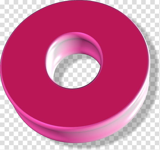 pink letter O transparent background PNG clipart