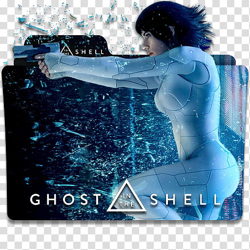 Ghost in the Shell  Folder Icon , Ghost in the Shell v transparent background PNG clipart