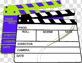 two purple and white director clapboards transparent background PNG clipart