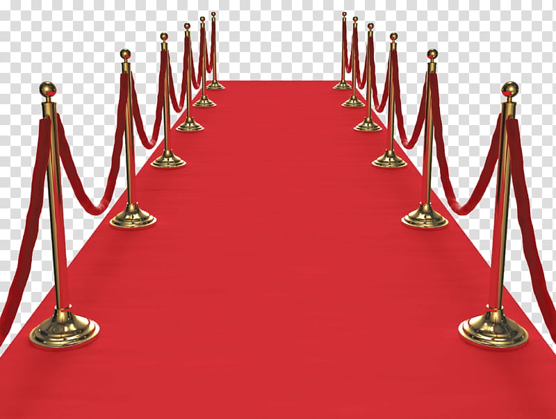 Red Carpet ByunCamis, red carpet with stanchion illustration transparent background PNG clipart