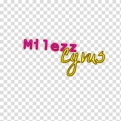 Texto Para Milezz Cyrus transparent background PNG clipart