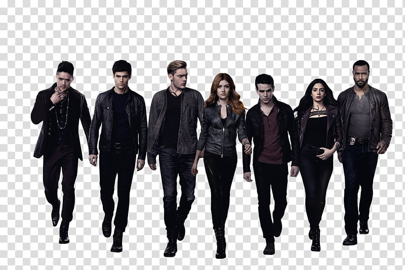 Shadowhunters S, seven movie characters transparent background PNG clipart