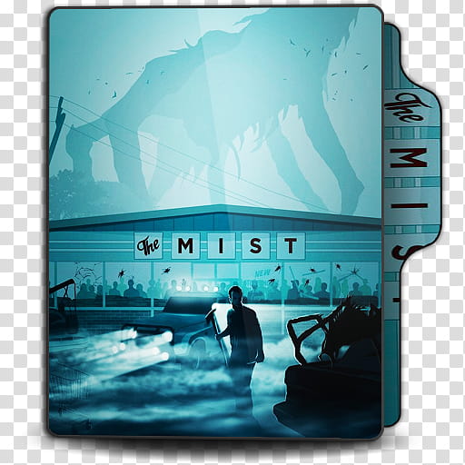 Stephen King movie collection folder icons, The Mist transparent background PNG clipart