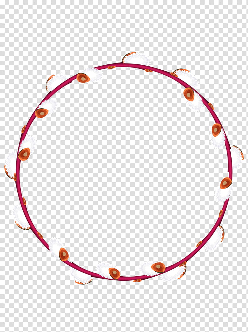 Willow Ellipse Shape Isolated, red and white bangle transparent background PNG clipart