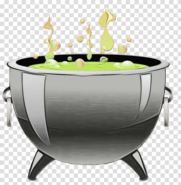 Watercolor, Paint, Wet Ink, Cauldron, Tableware, Cookware, Kettle, Witchcraft transparent background PNG clipart