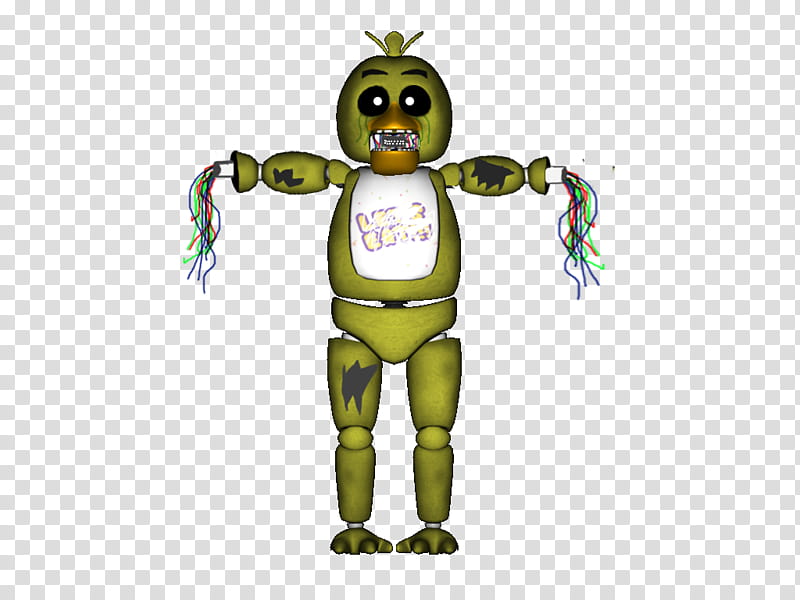 Withered Chica transparent background PNG cliparts free download