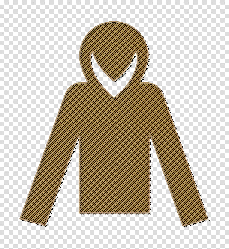 clothes icon clothing icon fashion icon, Hoodie Icon, Jacket Icon, Unisex Icon, Wear Icon, Outerwear, Yellow, Brown transparent background PNG clipart