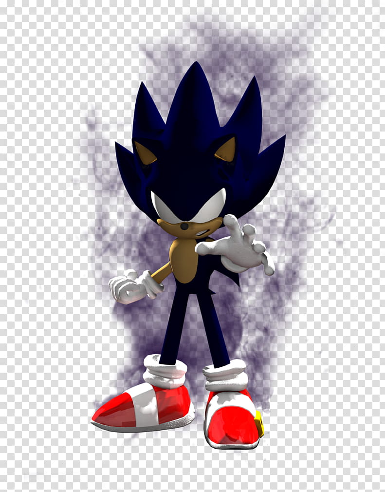 Dark Sonic transparent background PNG clipart