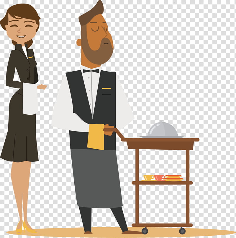 Teacher, Waiter, Restaurant, Hotel, Cartoon, Job, Furniture, Employment transparent background PNG clipart