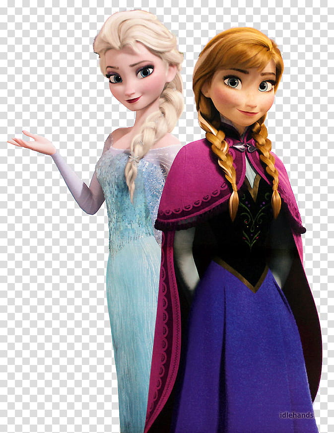 Frozen, Disney Frozen Elsa and Anna transparent background PNG clipart