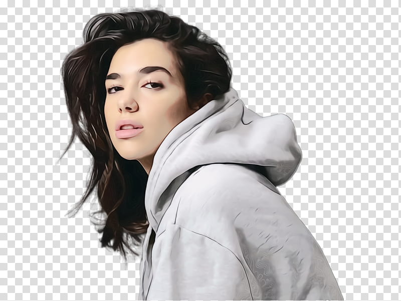 Eye, Watercolor, Paint, Wet Ink, Dua Lipa, Singer, Model, Discover Yourself transparent background PNG clipart