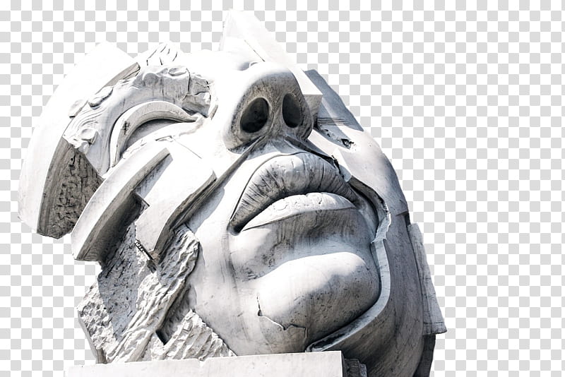 Face Monument, man statue transparent background PNG clipart