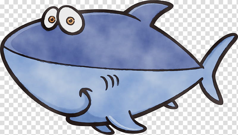 Whale, Watercolor, Paint, Wet Ink, Cobalt Blue, Cartoon, Tableware, Fish transparent background PNG clipart