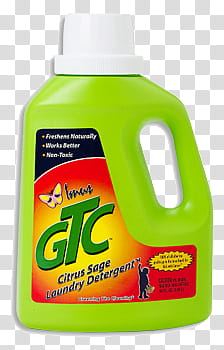 Laundry detergent x, GTC citrus sage laundry detergent bottle transparent background PNG clipart