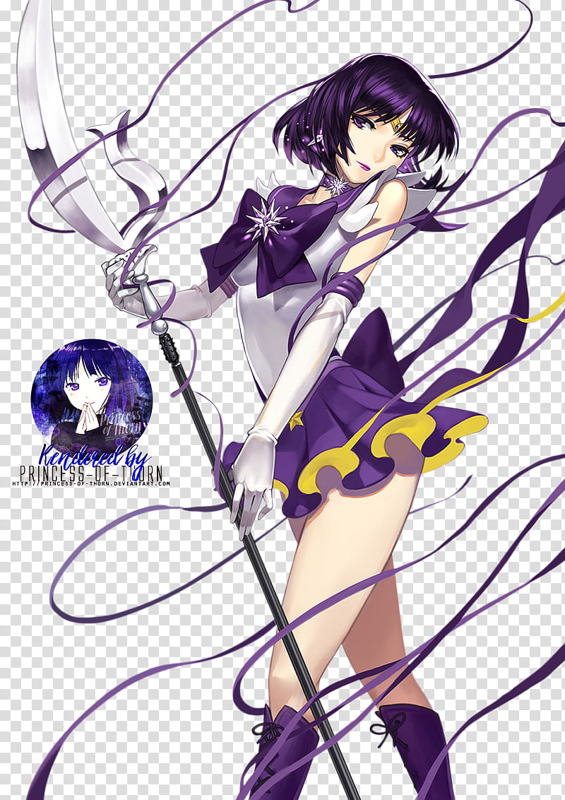 Sailor Saturn Render transparent background PNG clipart