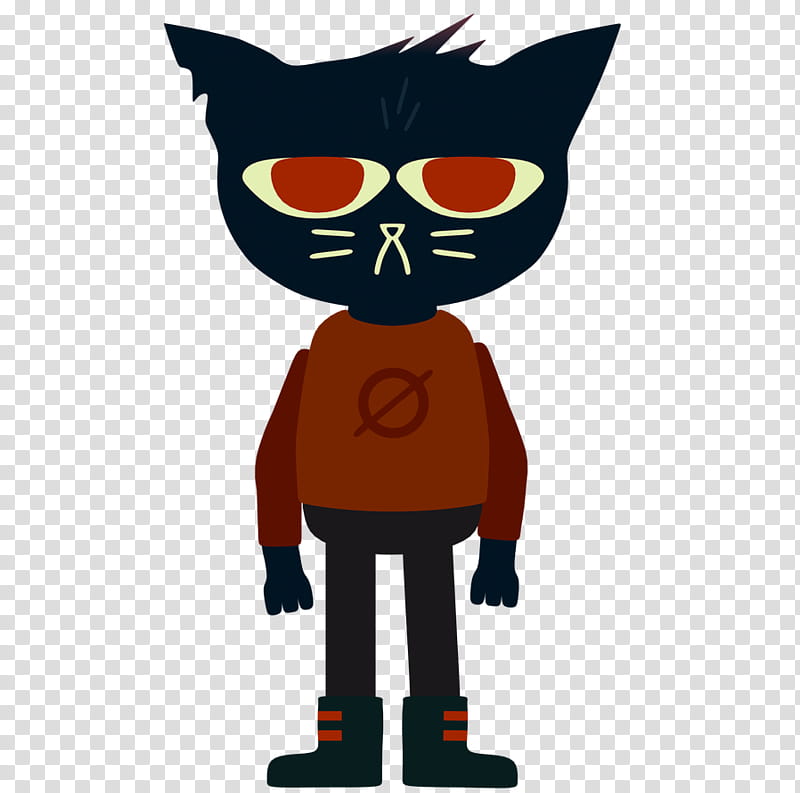 [Blender] Mae (Night In The Woods) transparent background PNG clipart