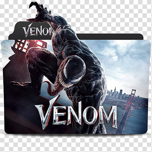 MARVEL Venom Folder Icon , venom-a transparent background PNG clipart