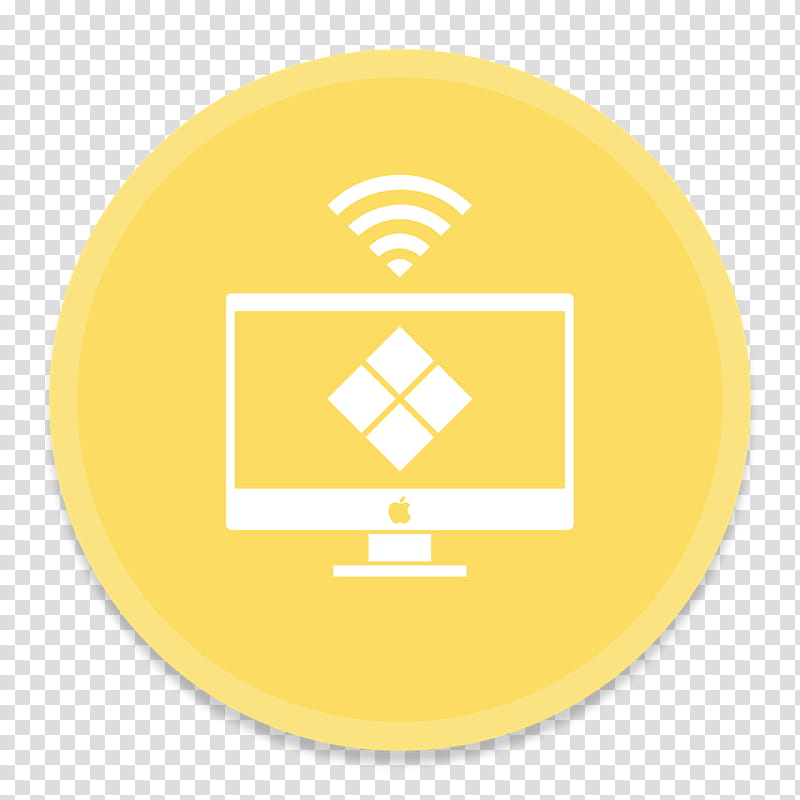 Button UI Microsoft Office Apps, yellow and white monitor illustration transparent background PNG clipart